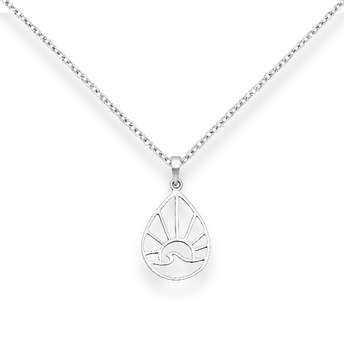 Silver Sunrise Pendant
