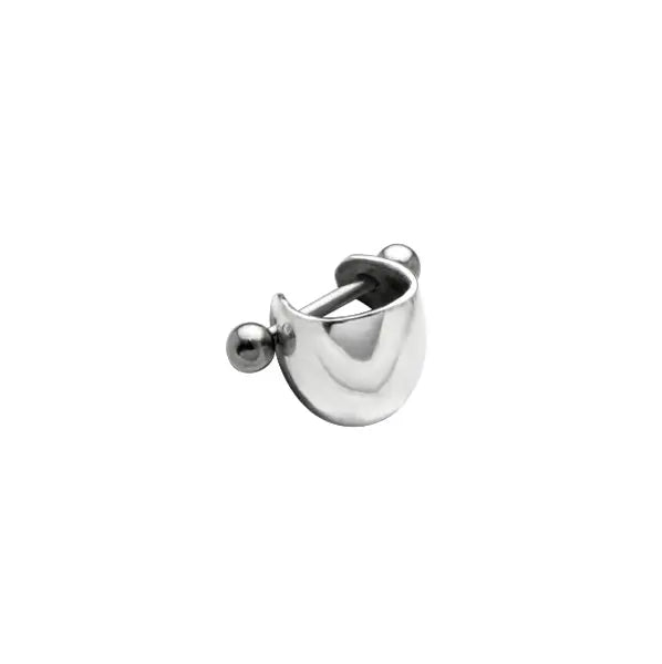 Silver Cartilage Shield Body Piercings Glint Silver Co