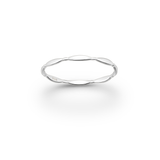 Silver Fine Contour Band Ring Rings Glint Silver Co