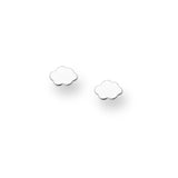 Silver Cloud Push-Back Earrings Earring Glint Silver Co