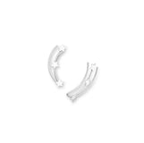 Silver Shooting Star Ear Pins Earring Glint Silver Co