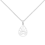 Silver Sunrise Pendant Necklace Glint Silver Co